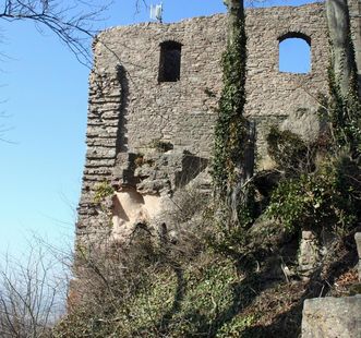 Aufgang von Burg Alt-Eberstein