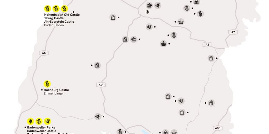 journey map "Southern upper Rhine valley"