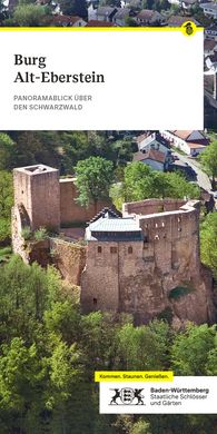 Titelbilder der Monumentbroschüre "Burg Alt-Eberstein"