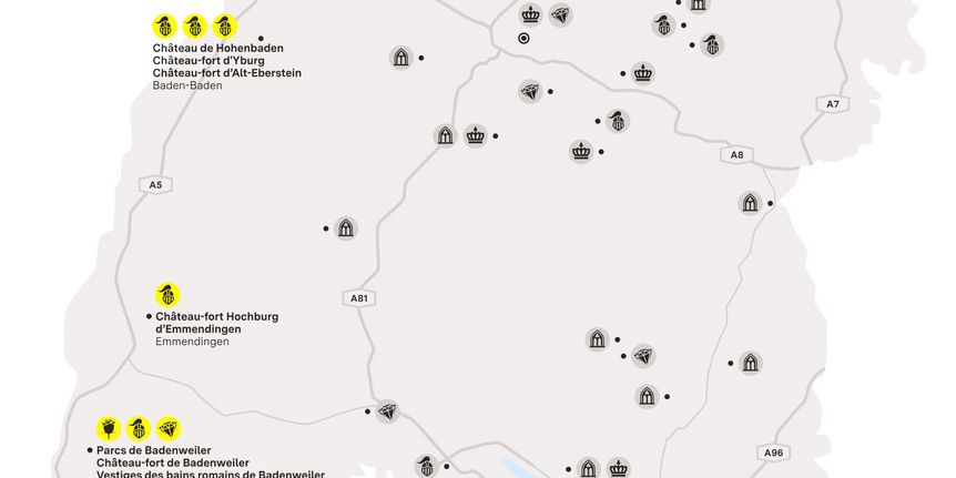 Carte de région "Rhin supérieur méridional"